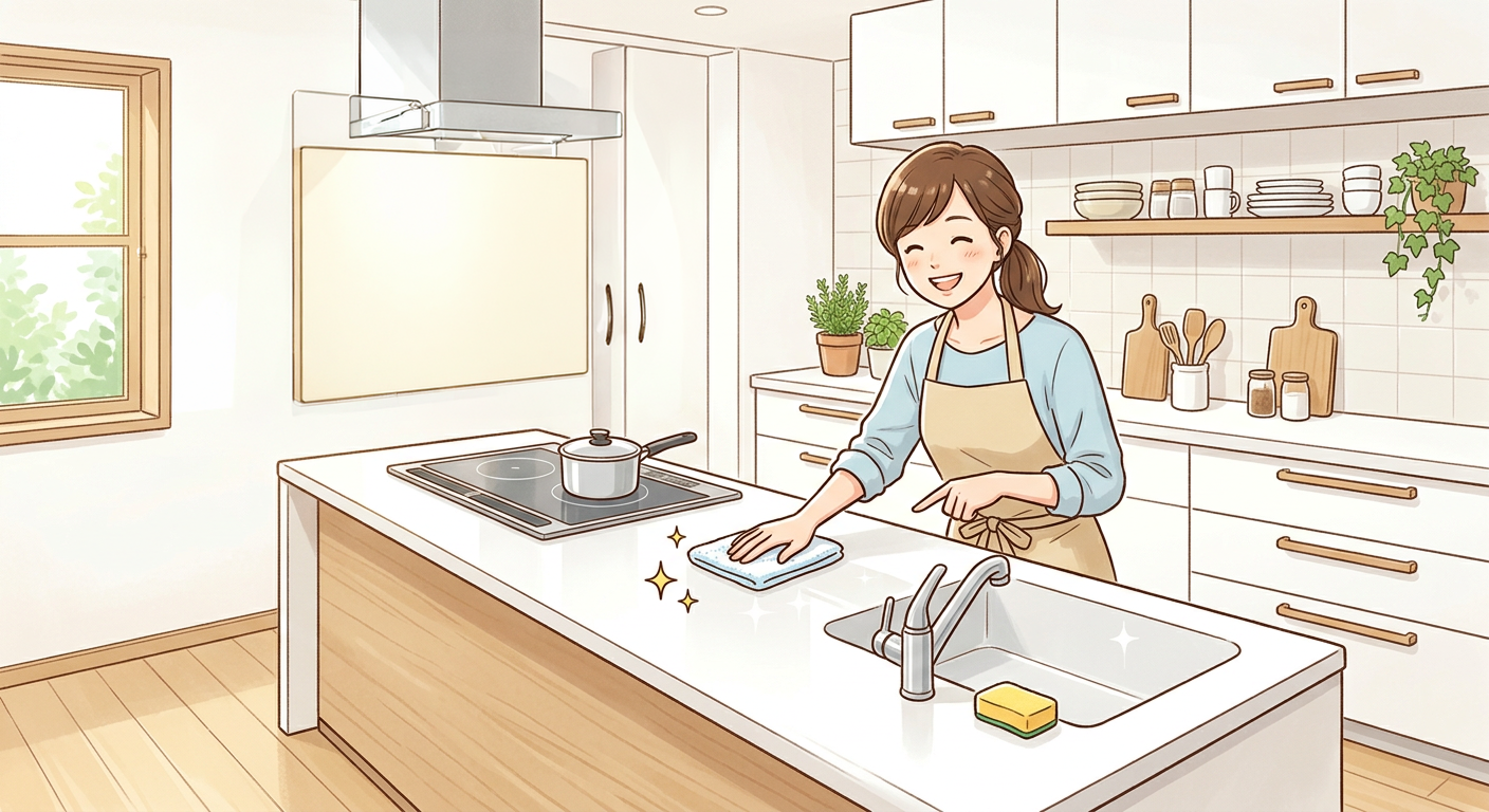 お手入れラクラク